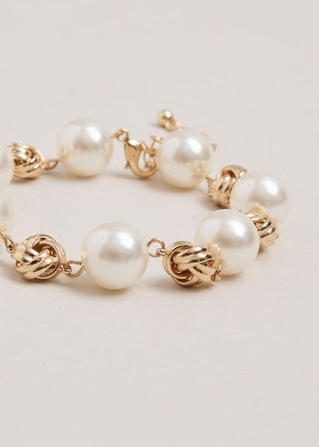 Phase Eight Pearl Jewellery White USA | 1302486-LZ